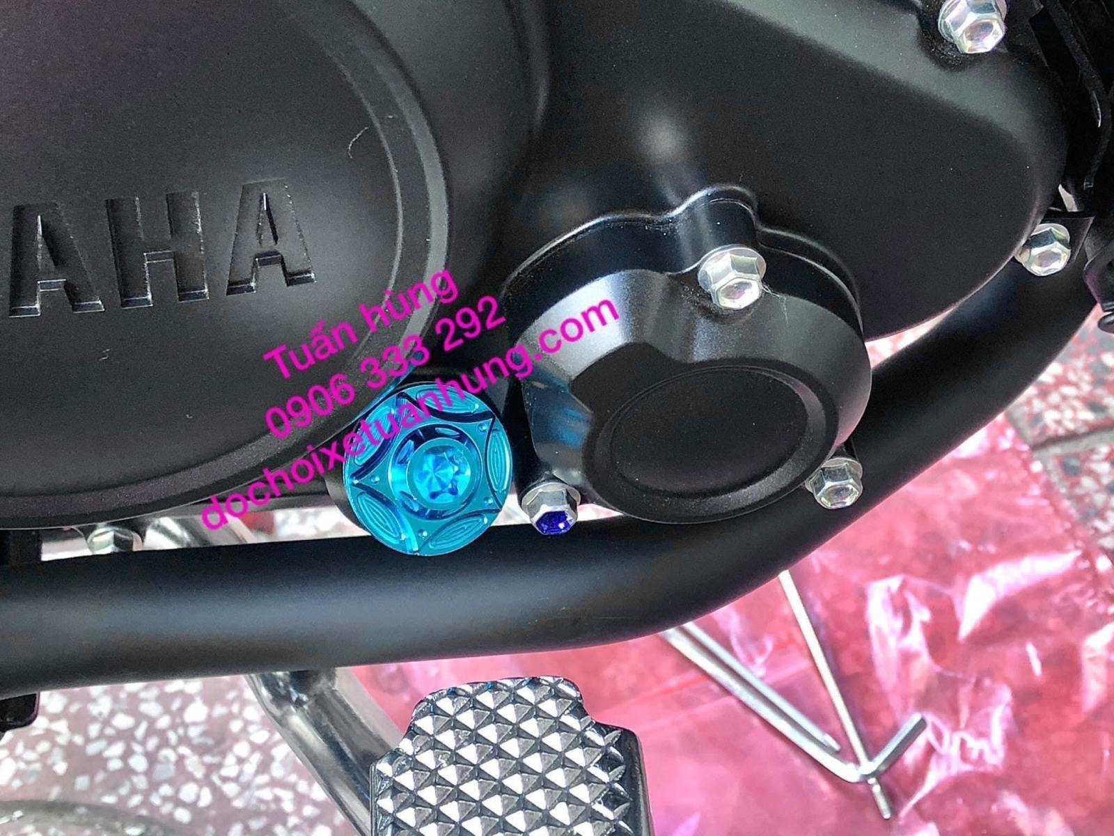 Ốc nắp nhớt Titan xe máy HONDA YAMAHA - ốc kiểu titan xe máy - ốc titan xe máy g5