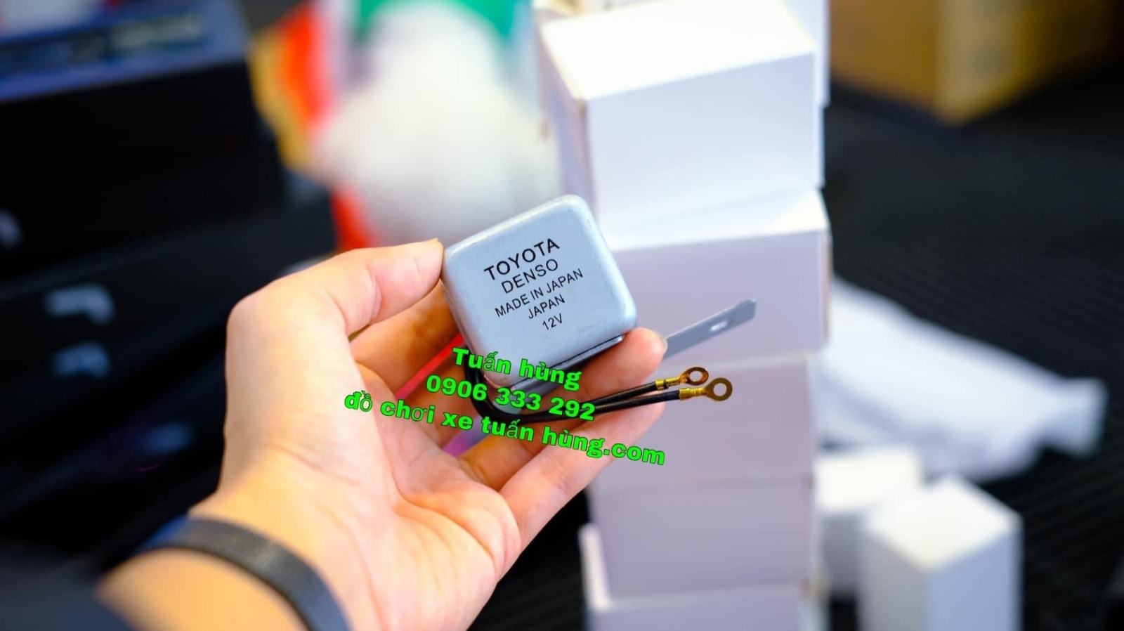 Chuông xi nhan ting tong gắn các loại xe máy