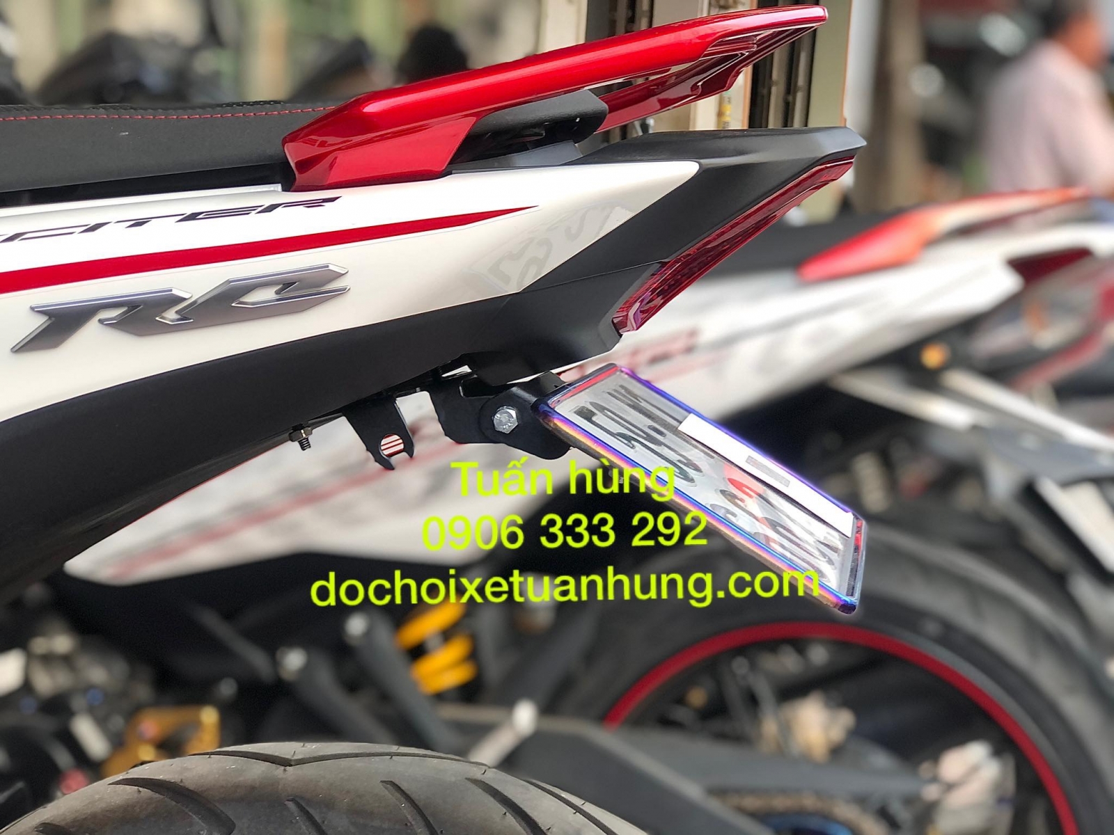 Pat biển số Exciter 155/ Ex155 Tăng Chỉnh Cao Thấp - đồ chơi xe ex155