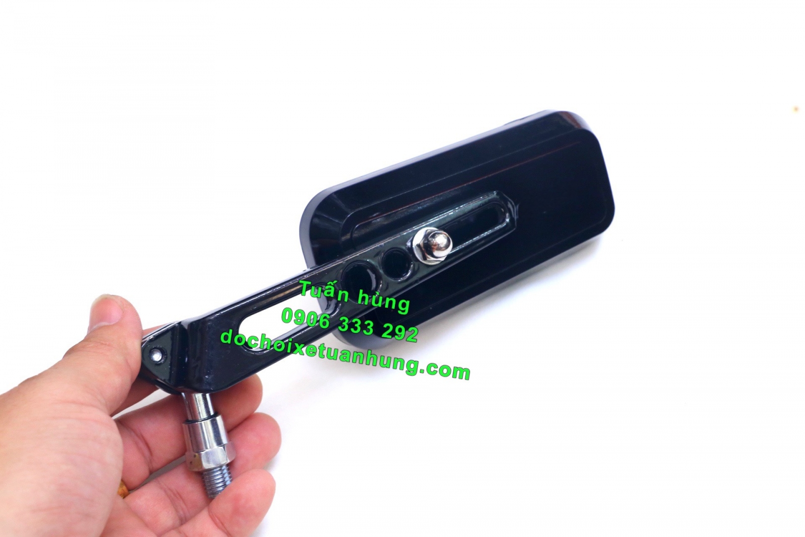 Gương, Kính Chiếu Hậu Vuông Mẫu Mới Cho Xe Máy