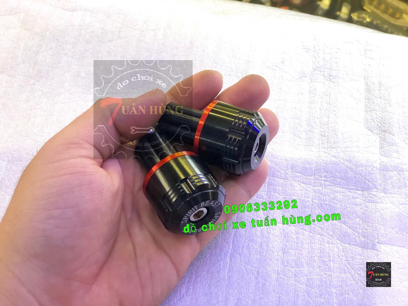 Gù tay lái kiểu V6 cho các loại Xe Máy