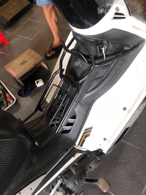 Baga giữa xe Exciter 2010 màu đen [HÀNG ĐẸP] baga ex nhỏ