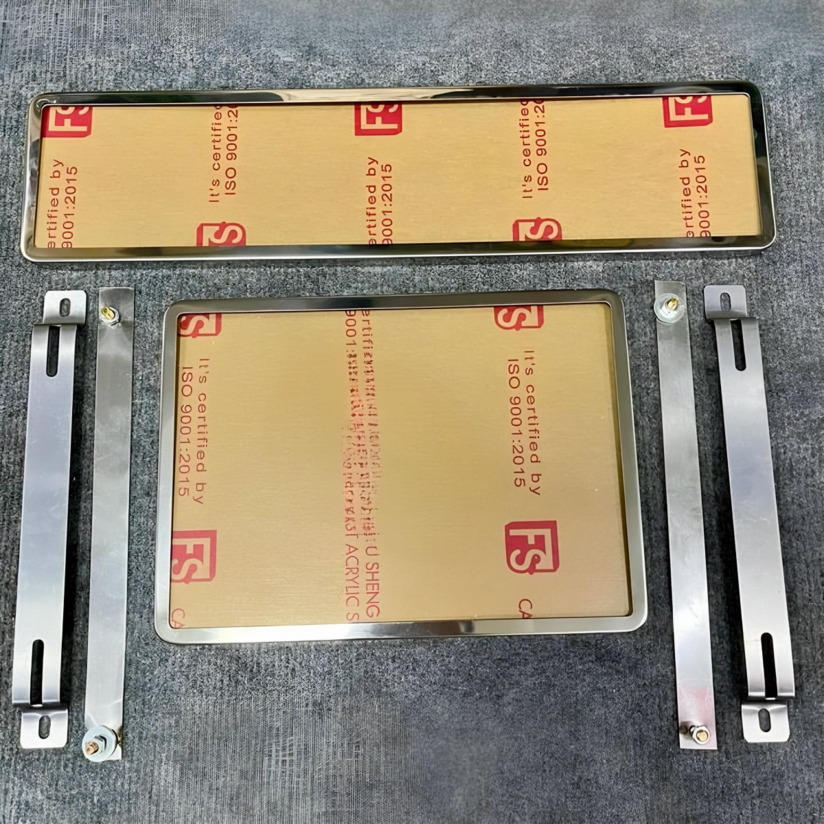 khung biển số ô tô inox - khung biển số ô tô mẫu cũ - khung biển số inox xe ô tô mẫu cũ