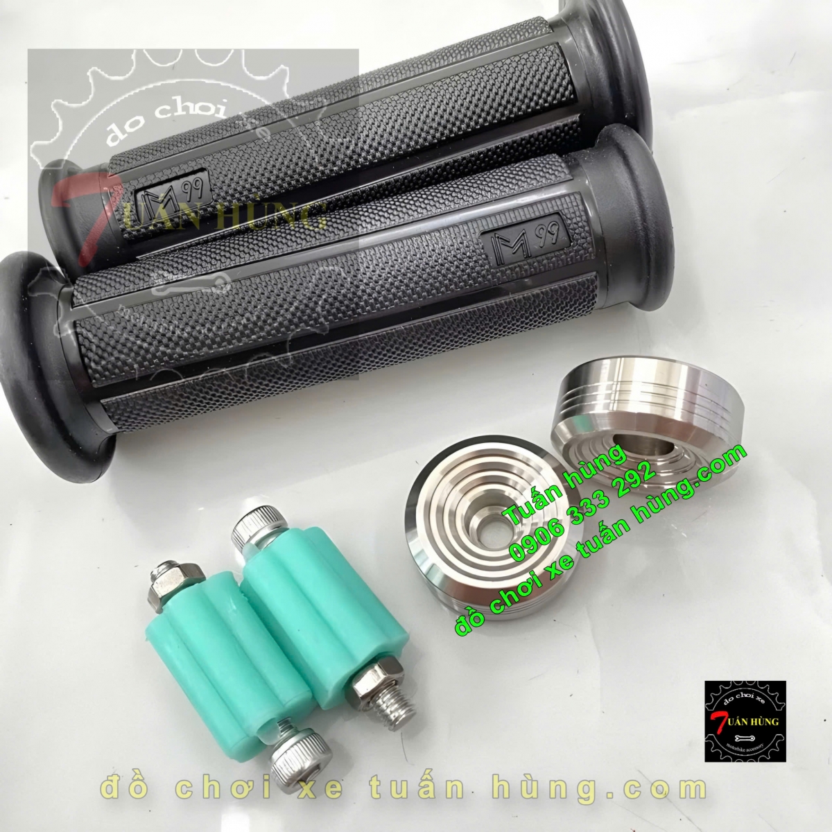 Bao tay kèm gù Salaya Inox cho các dòng xe YAMAHA và HONDA