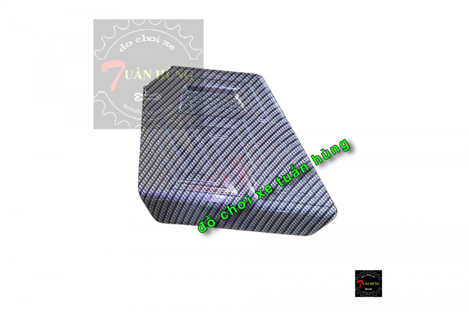 Ốp nắp hộc đựng đồ Vario125 (23-25) Carbon [HÀNG ĐẸP] ốp phụ kiện vario 2023